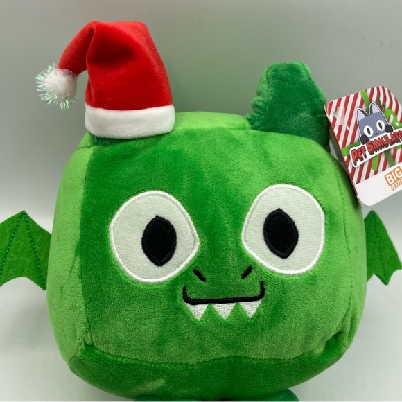 Roblox Big Games Pet Simulator X Santa Dragon Holiday Christmas Plush With Tag - Picture 3 of 12